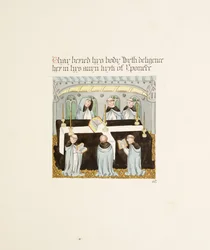 Ms. New Coll 380, f27r. Die Altertümer der Kathedrale St. Mary, Carlisle, gezeichnet von Robert Carlile, 1795